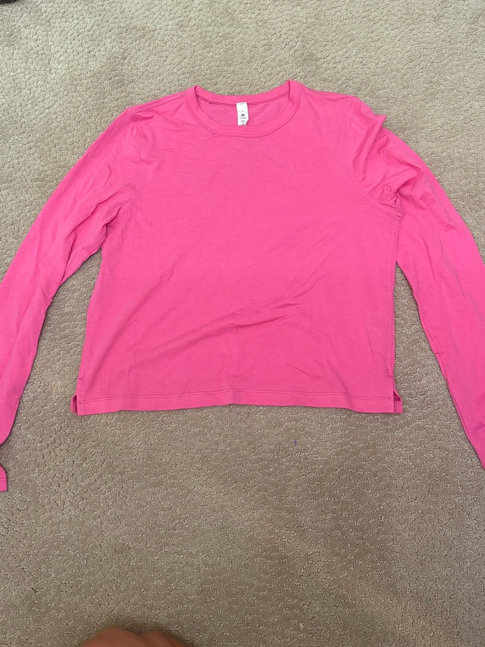 lululemon athletica Women’s Long-Sleeve Crewneck Top - Hot Pink